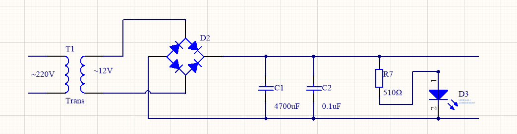 Analysis of controllable rectified power supply circuit